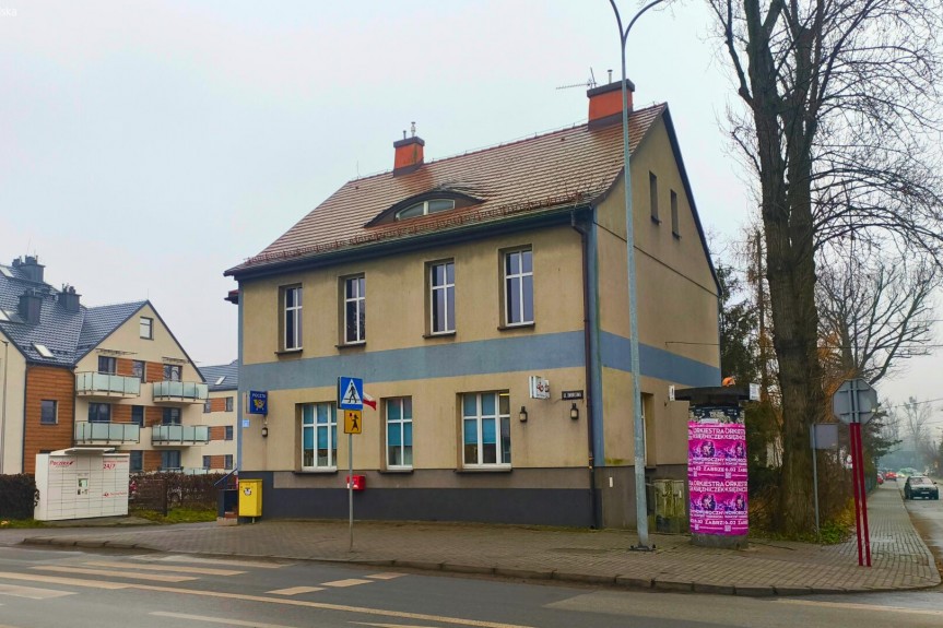 gliwicki, Knur&oacute;w, Dworcowa, Wynajem | Budynek biurowo-usługowy | Knur&oacute;w